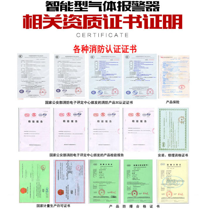 油漆氣體報警器防爆認證